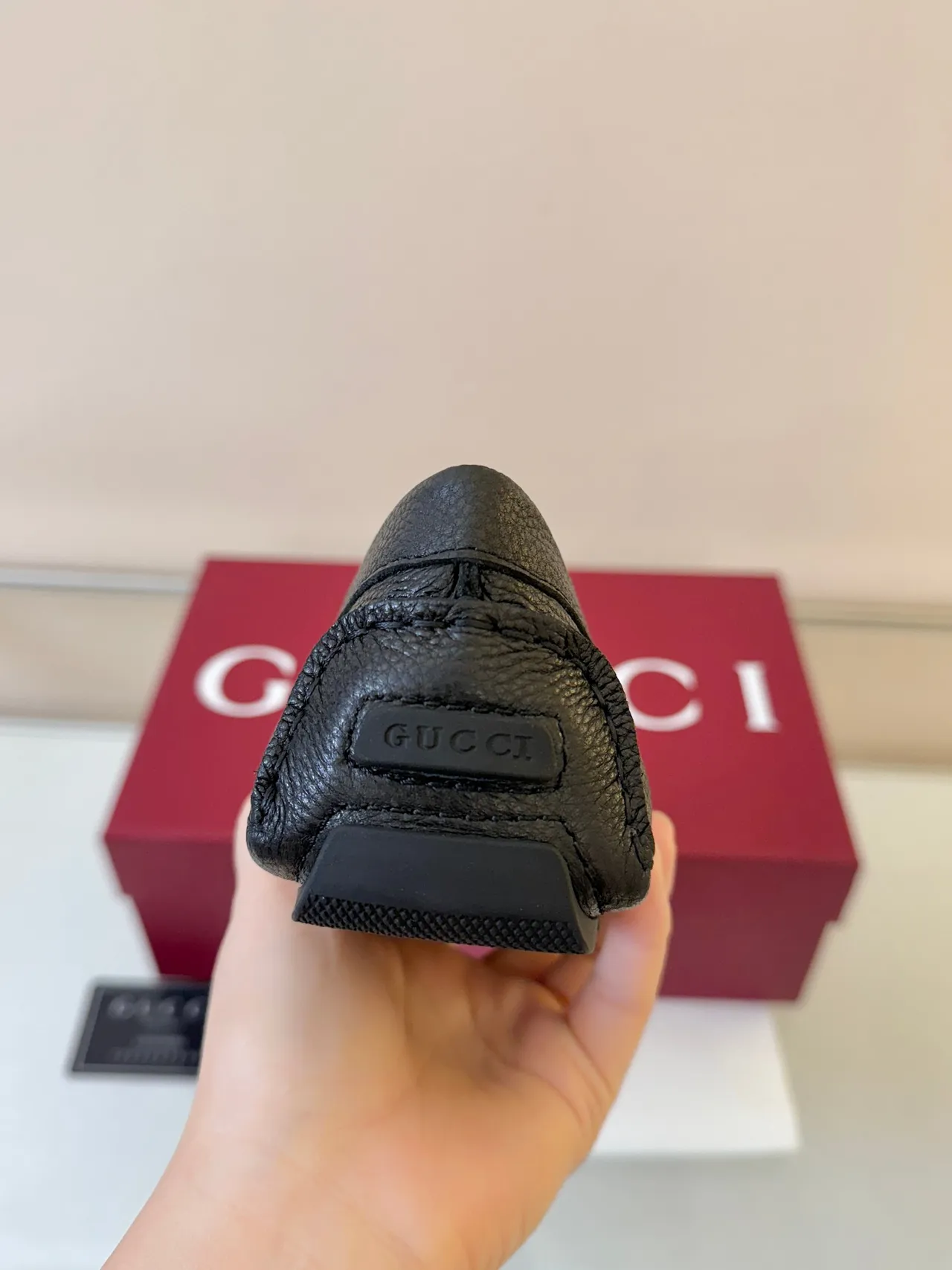Gucci Horsebit 1955 Web Stripe Black Loafers 4