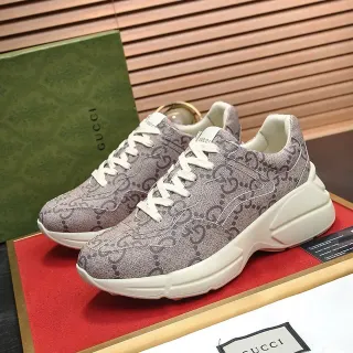Gucci Rhyton Beige GG Monogram zapatillas lifestyle