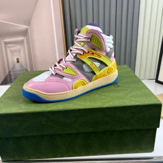 Gucci Screener Multicolor Zapatillas de plataforma alta con capas gruesas