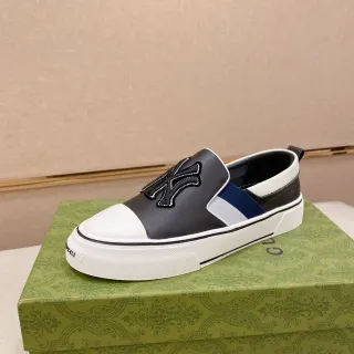 Gucci Screener NY Logo Zapatilla Slip-On Lifestyle
