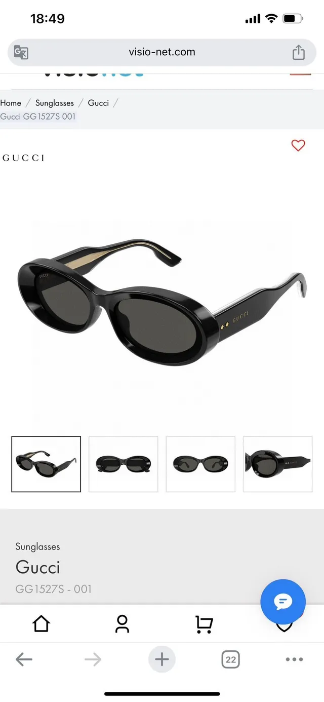 Gucci Screener Tortoiseshell Oval Sunglasses 3