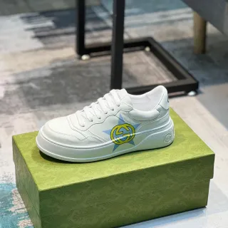 Gucci Screener White GG Star Logo zapatillas de estilo de vida
