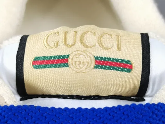 古驰 Tennis 1977 Off-White 绿色 红色 橙色 Web 生活方式运动鞋 5