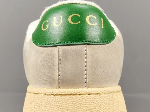 古驰 Tennis 1977 Off-White 绿色 红色 橙色 Web 生活方式运动鞋 7