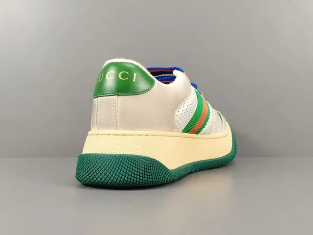 古驰 Tennis 1977 Off-White 绿色 红色 橙色 Web 生活方式运动鞋 14
