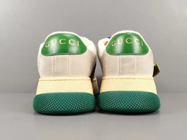 古驰 Tennis 1977 Off-White 绿色 红色 橙色 Web 生活方式运动鞋 17