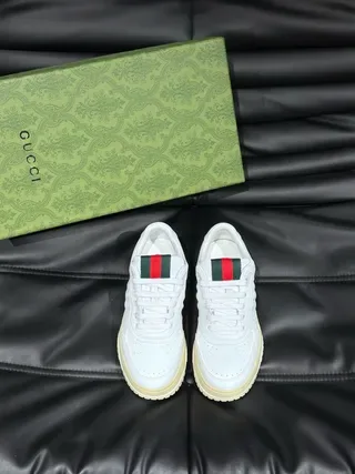 Gucci Tennis 1977 Tênis Lifestyle Branco e Creme 7