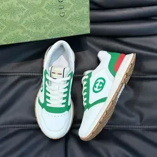 Gucci Tennis 1977 zapatillas lifestyle blancas verdes rojas
