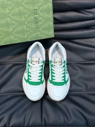 Gucci Tennis 1977 tênis lifestyle branco verde vermelho 6