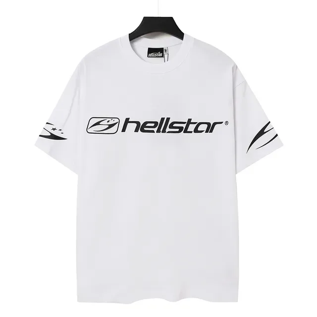 Hellstar কালো-সাদা গ্রাফিক প্রিন্ট টি-শার্ট 3