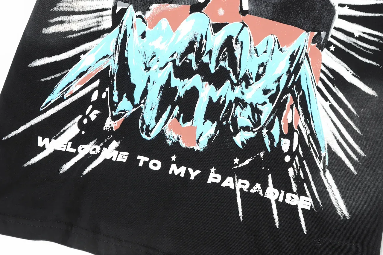 Hellstar Graphic Print Oversized Black T-Shirt 6
