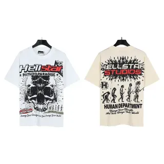 Hellstar Graphic Print Oversized T-Shirt