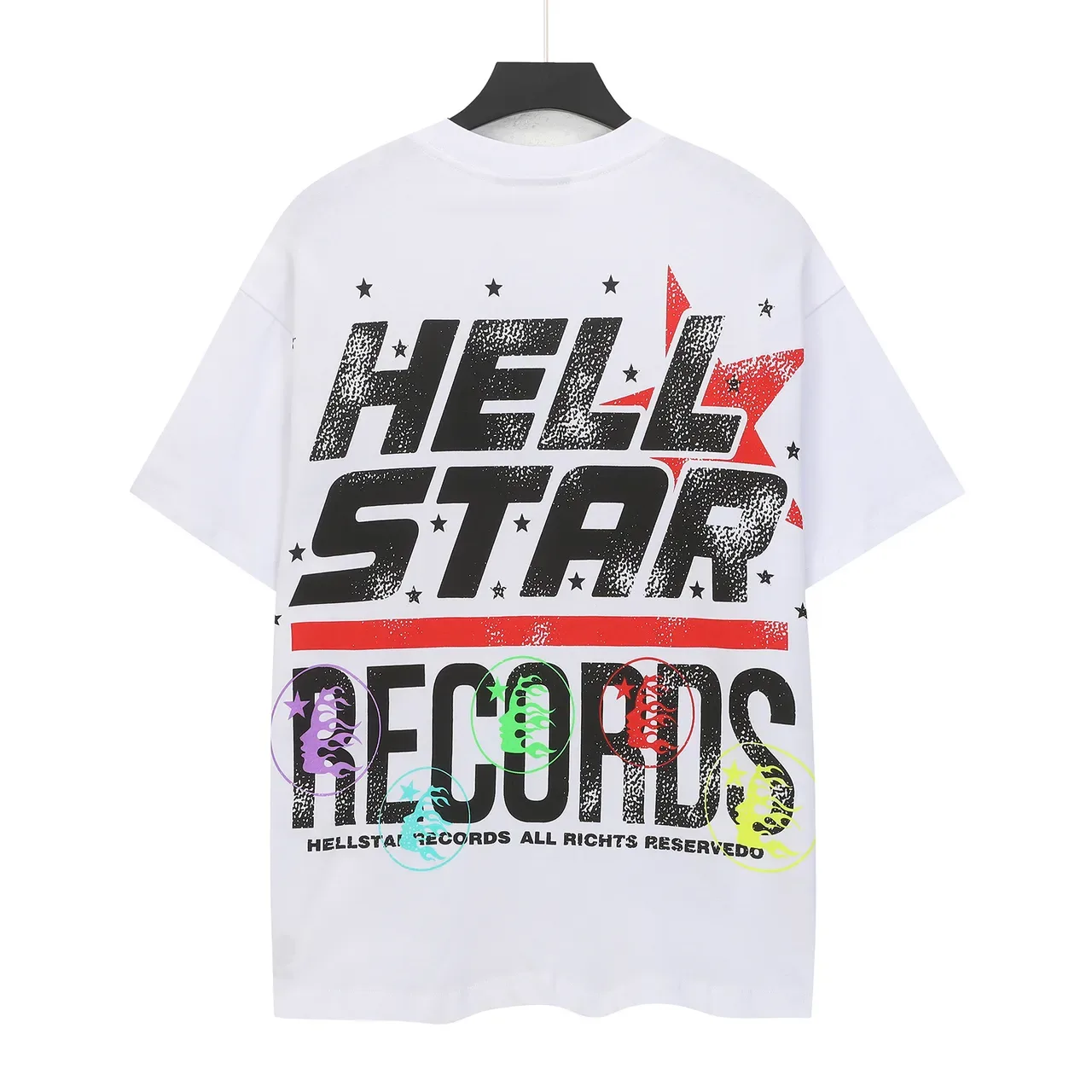 Hellstar Graphic Skull and Brain Print Oversized T-Shirt 3