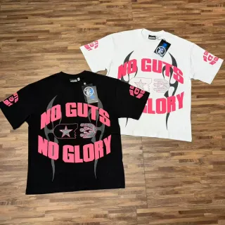 Hellstar No Guts No Glory Graphic Print T-Shirt