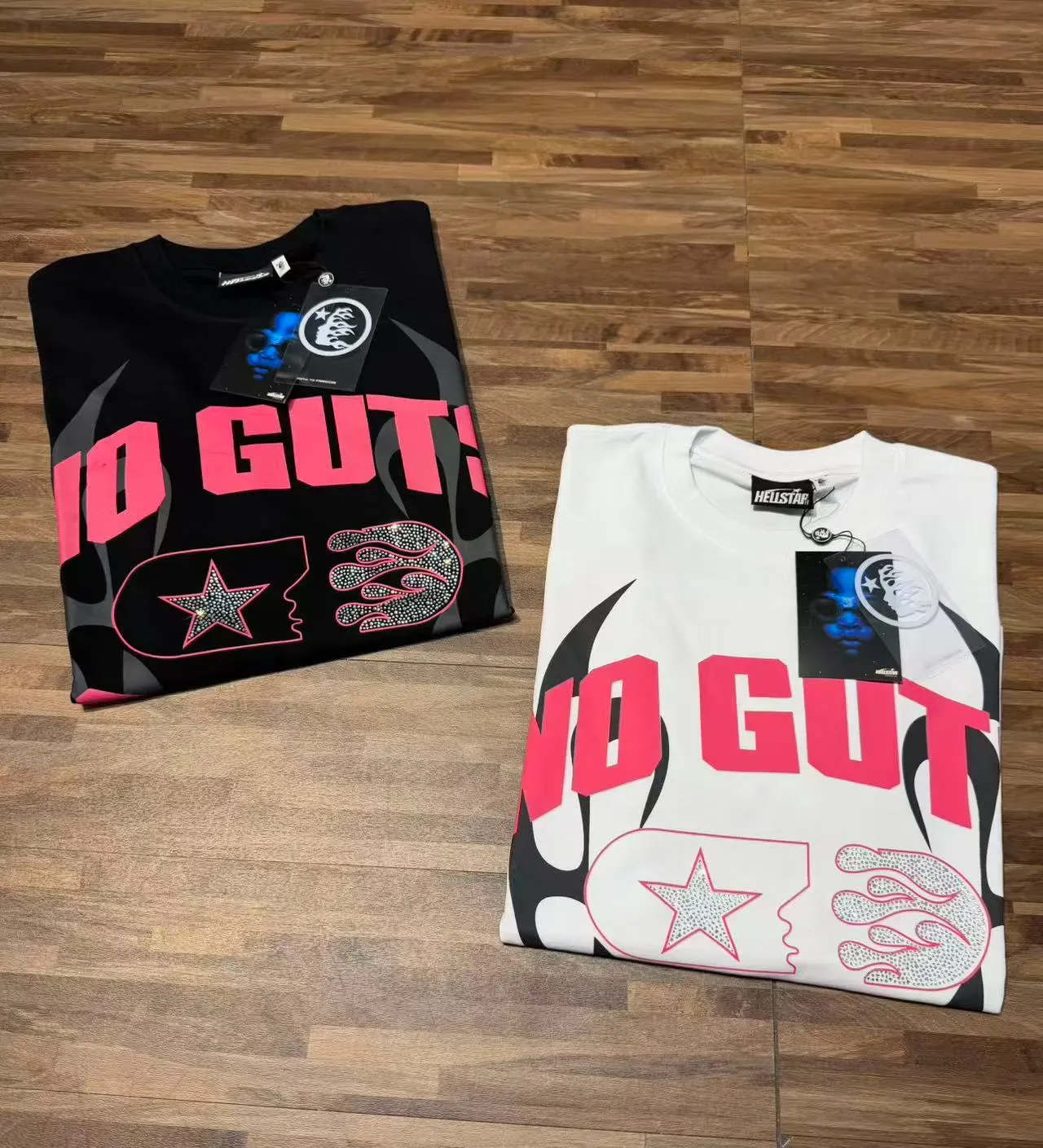 Hellstar No Guts No Glory Graphic Print T-Shirt 16
