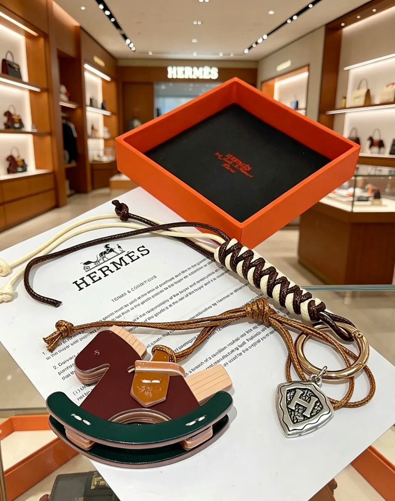 Hermès Birkin Bolso Boston de Cuero Granulado Naranja con Asa 5