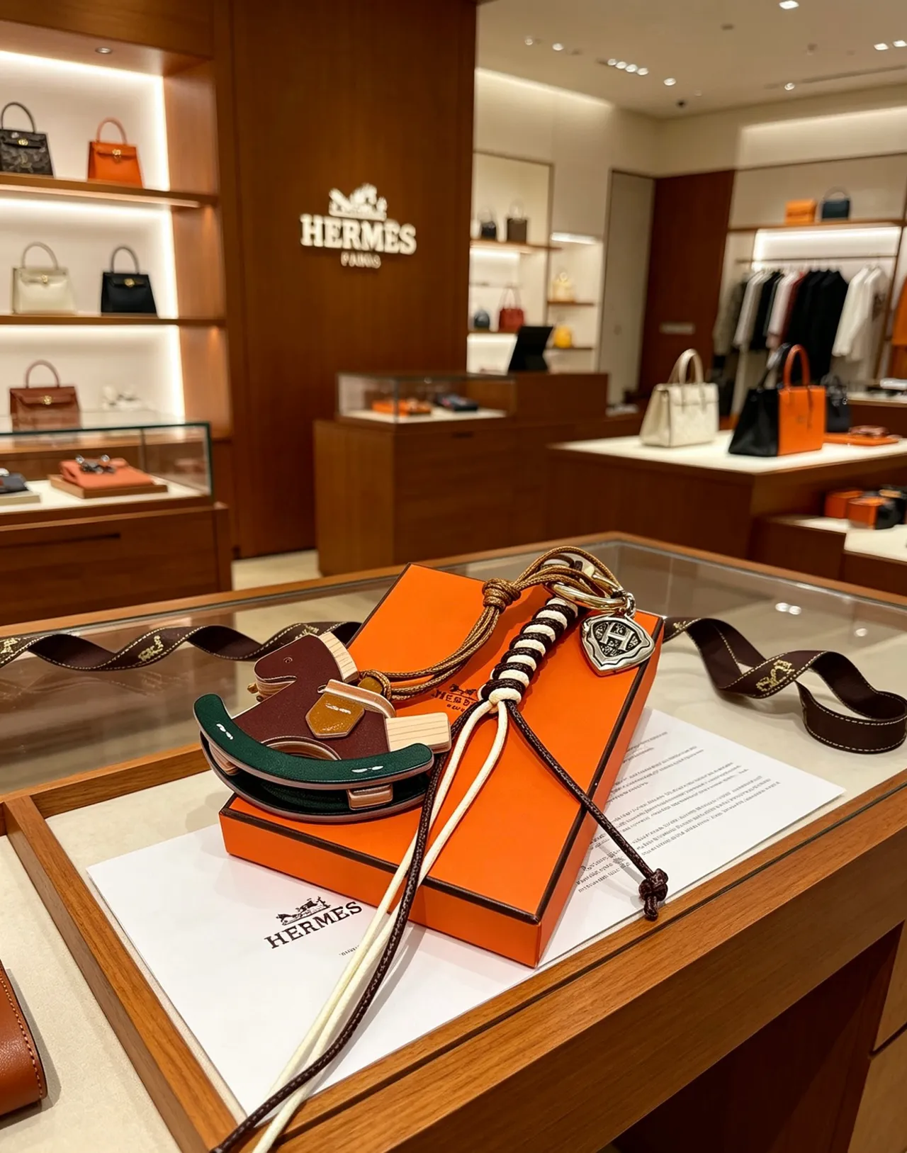 Hermès Birkin Bolso Boston de Cuero Granulado Naranja con Asa 6