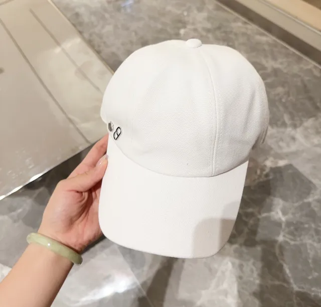 Hermès 白色帆布快扣棒球帽 7