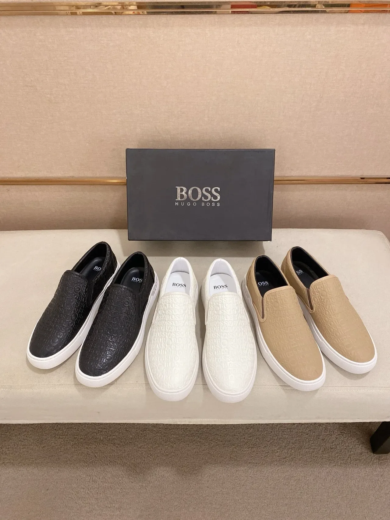 Hugo Boss Monogram Zapatillas Lifestyle Slip-On 2