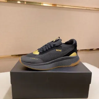 Hugo Boss TTNM Evo Noir et Or Lifestyle Sneakers