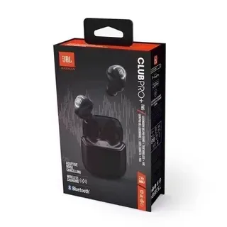 JBL CLUB PRO+ TWS काला लाल चमकदार चुंबकीय चार्जिंग केस TWS इयरबड्स 4