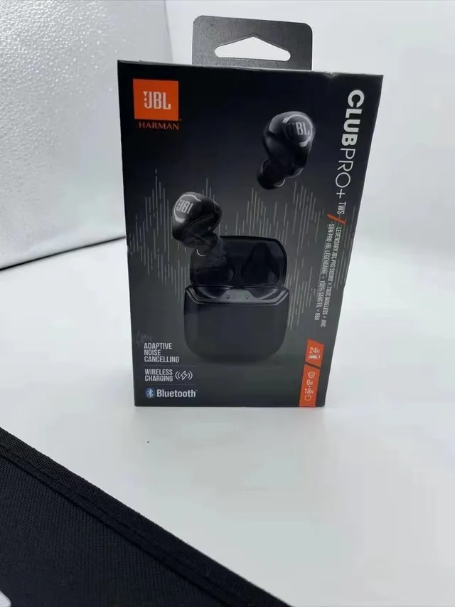 JBL CLUB PRO+ TWS काला लाल चमकदार चुंबकीय चार्जिंग केस TWS इयरबड्स 6