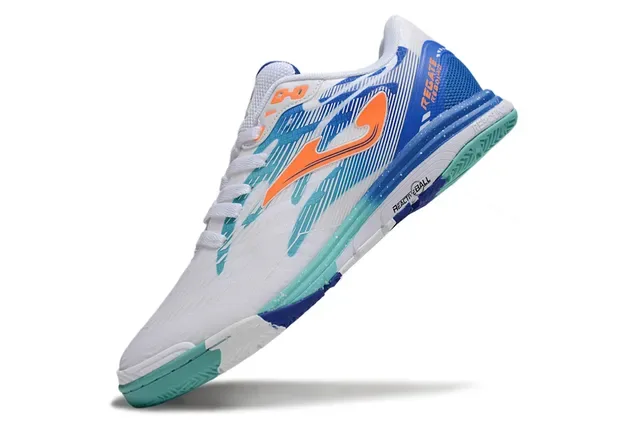 Joma Regate White Blue Low-Top Breathable Mesh Upper Sneakers 3