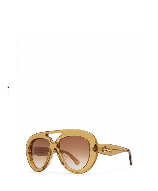 Loewe Anagram Aviateur Lunettes de Soleil Oversized Acétate 2