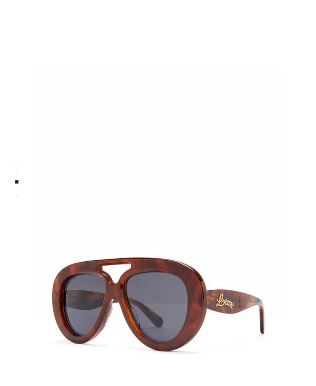 Loewe Anagram Aviateur Lunettes de Soleil Oversized Acétate 5