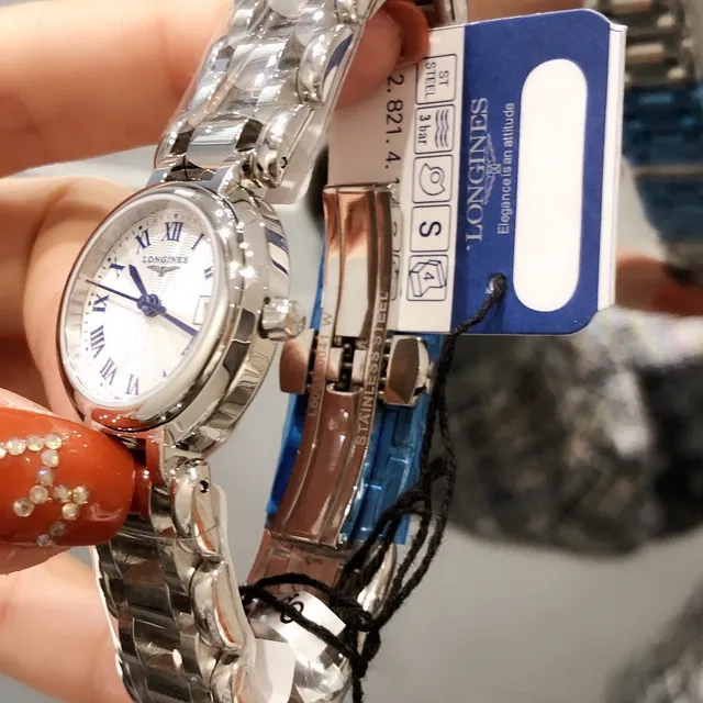Longines La Grande Classique সিলভার-টোন কোয়ার্টজ ঘড়ি 5