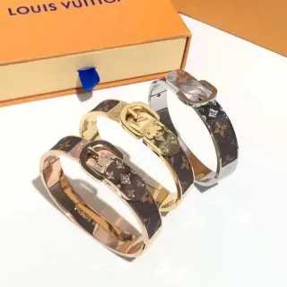 Louis Vuitton سوار إبزة قماش مونوغرام سوار باند صلب