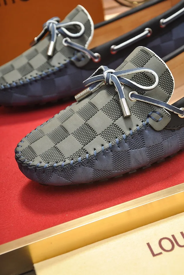 Louis Vuitton Damier Graphite Bow Loafer Men's Loafers 2