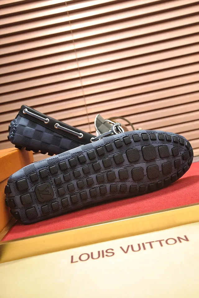 Louis Vuitton Damier Graphite Bow Loafer Men's Loafers 3