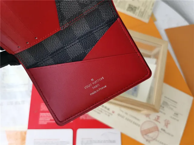 Louis Vuitton Damier Graphite Checkered Long Wallet 9