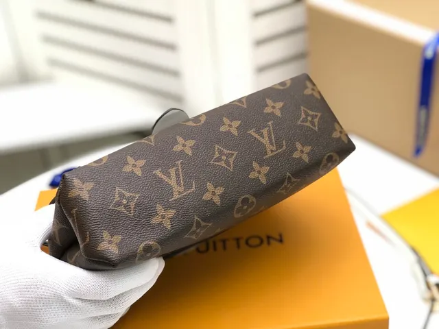 Louis Vuitton Dauphine সাদा এবং Monogram Canvas Tote Bag 4