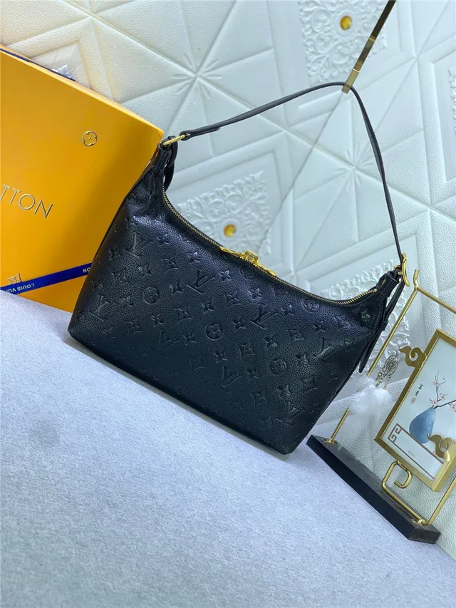 Louis Vuitton Hobo Monogramme Embossé Cuir Crème Hobo sac 16