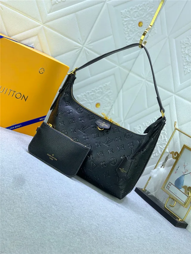 Louis Vuitton Hobo Monogramme Embossé Cuir Crème Hobo sac 17