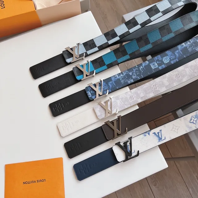 Louis Vuitton LV Initiales Cinto de couro 3