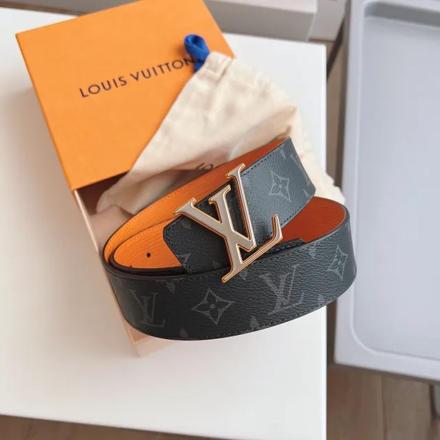 Louis Vuitton LV Initiales Monogram 皮革腰带 2