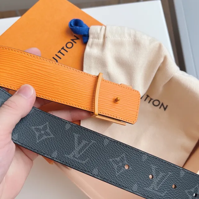 Louis Vuitton LV Initiales Monogram 皮革腰带 3