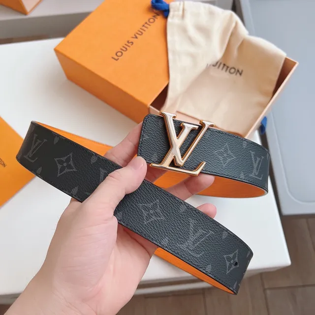 Louis Vuitton LV Initiales Monogram 皮革腰带 4