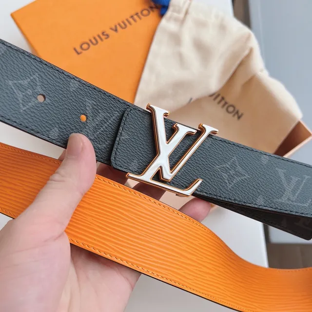 Louis Vuitton LV Initiales Monogram 皮革腰带 6
