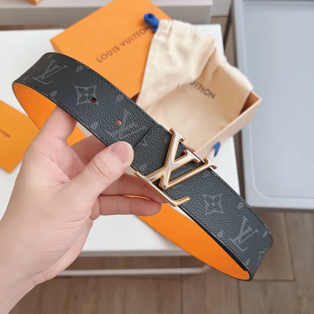 Louis Vuitton LV Initiales Monogram 皮革腰带 7