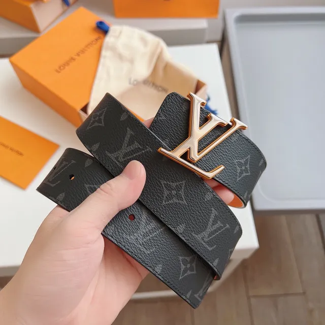 Louis Vuitton LV Initiales Monogram 皮革腰带 8
