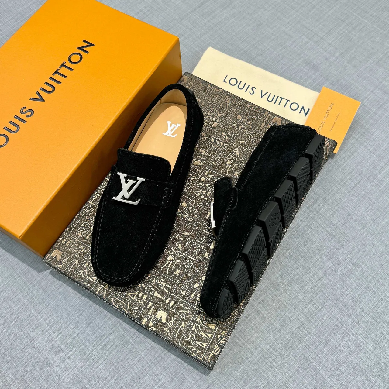 Louis Vuitton LV Twist Loafer Black Suede Loafers 2