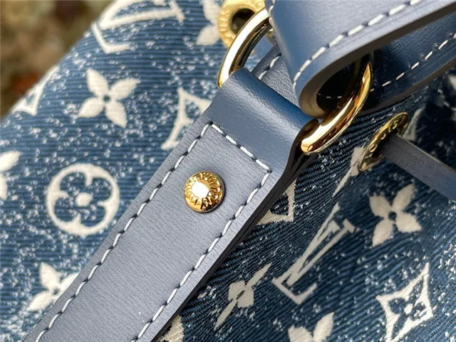 Louis Vuitton Monogram Denim Bucket Bag 6