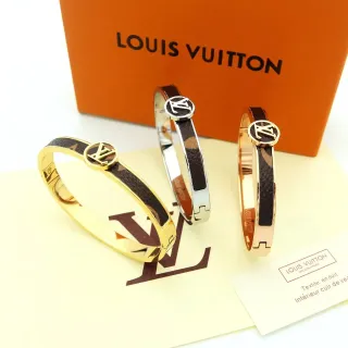 سوارة بنجل Louis Vuitton Monogram جلد مدمجة مفصلة