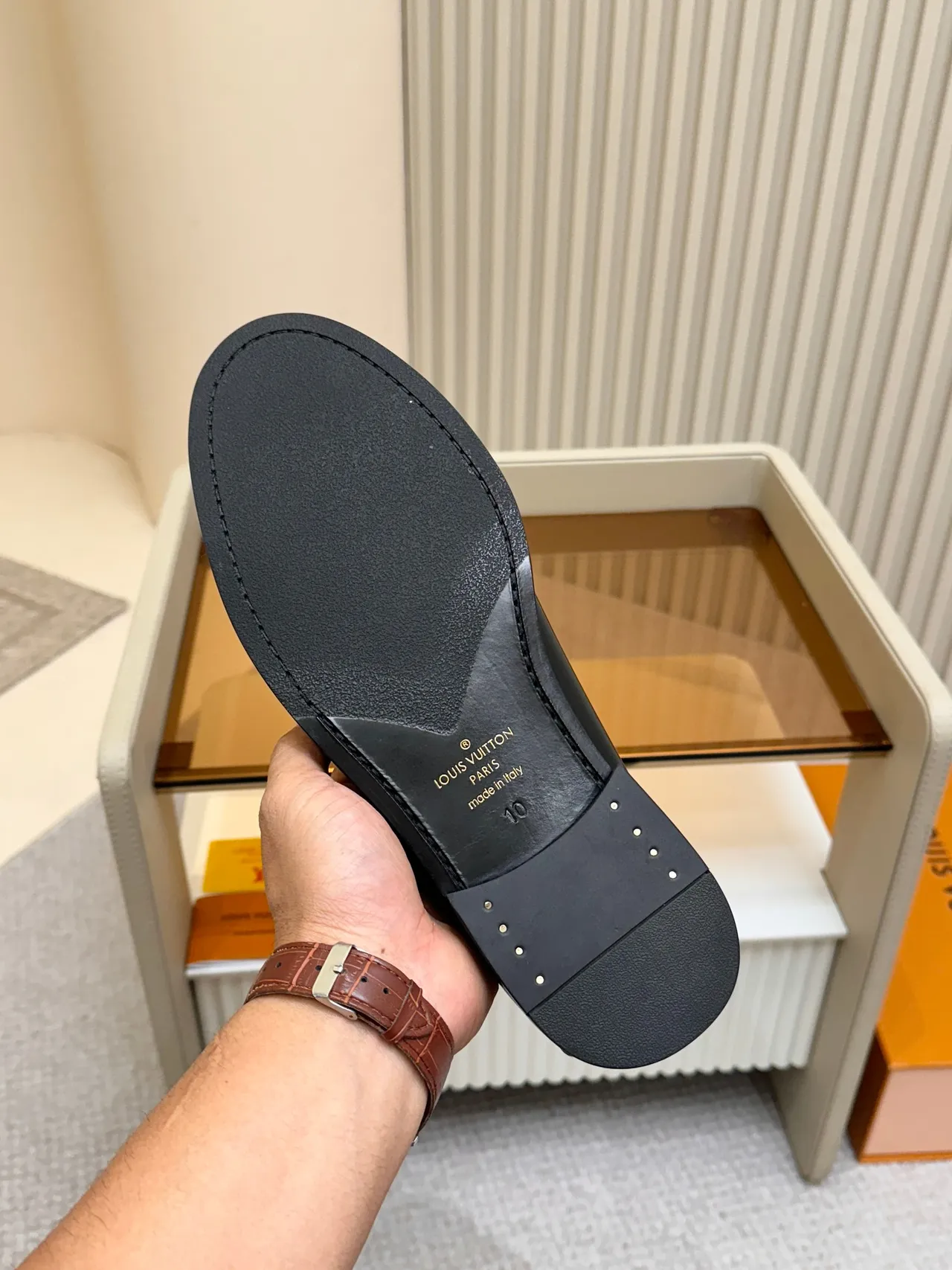 Louis Vuitton Monogram Loafer Black Patent Leather Loafer 2