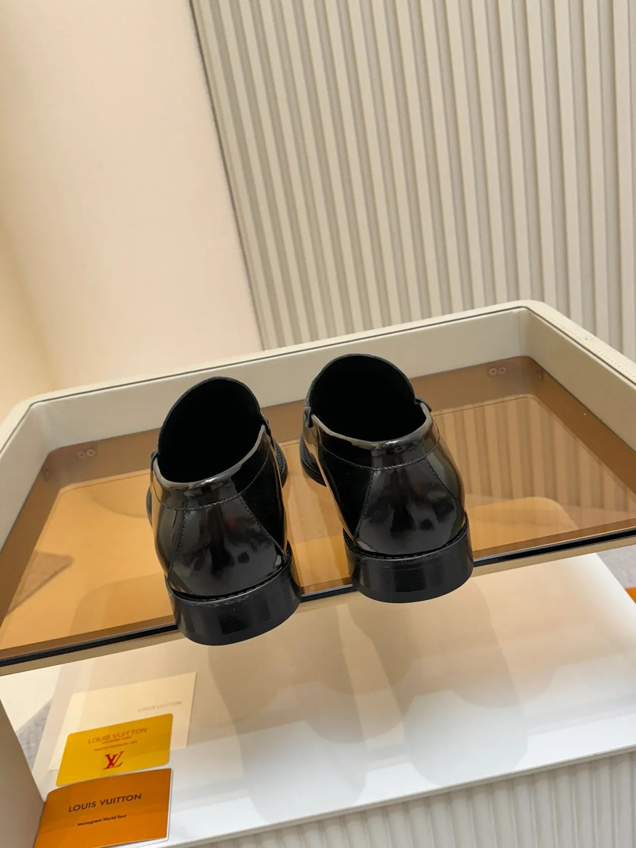 Louis Vuitton Monogram Loafer Black Patent Leather Loafer 3