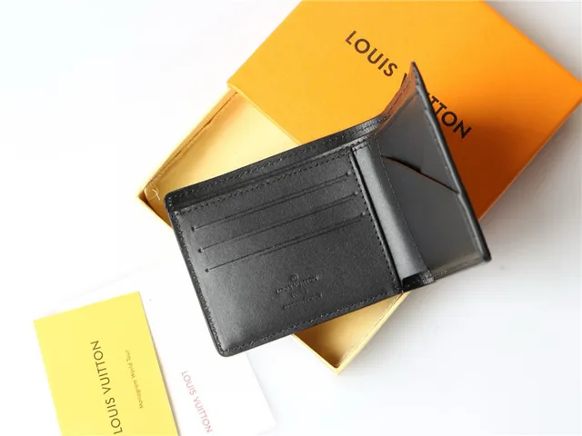 Louis Vuitton PF Twist Chep V Stuno Black Short Wallet 4